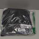 Hugboom Baggy Cargo Pants for Women Girls Retro Low Rise Wide Leg Jeans Y2k Hip Hop Streetwear Grunge Clothes Black(M)