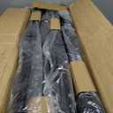 Sweetcrispy Folding Chair 4 Pack, Leather Padded Folding Chairs, Sturdy Metal Foldable Chairs, Easy to Use and Store, Outdoor and Indoor, for Home, Office, Party, Comfy