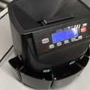 USD Coin Counter Machine with LCD Display,Coin Sorter and Wrapper Machine,Sorts 1￠5￠10￠25￠$1 up to 300 Coins/min,2000-coin Capacity,Business Grade,5 Bins&5 Tubes,Automatic Wrapper (Matte Black)