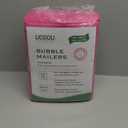 UCGOU Bubble Mailers 8.5x12 Inch Hot Pink 25 Pack Usable Size 8.5x11 Poly Padded Envelopes #2 Medium Mailing Opaque Packaging Postal Self Seal Waterproof Boutique Shipping Bags for Clothes Makeup