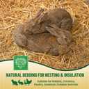 Small Pet Select - Golden Wheat Straw Bedding, 100% Natural Plant Material, Soft Animal Bedding Litter with Odor Control for, Rabbit, Hamster, or Bunny, Habitat Accessories, Made in USA, 8lb