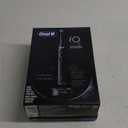 Oral-B iO Series 10 Rechargeable Electric Toothbrush with Visible Pressure Sensor to Protect Gums, 2 Min Timer, 7 Cleaning Settings, 4 Replacement Toothbrush Heads, and Charging Travel Case, Black