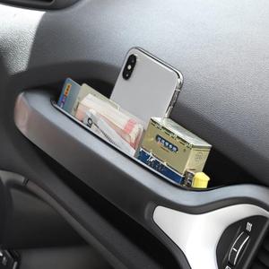 YOCTM GrabTray Interior Storage Compatible with Jeep Renegade 2015-2024 Co-pilot Grab Bar Storage Tray Organizer Box Phone Holder Accessories with Rubber Pad