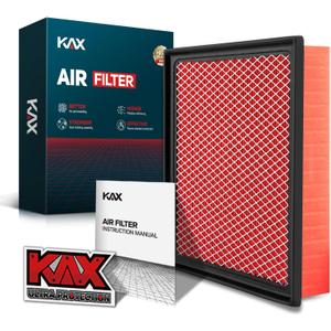 KAX Premium Engine Air Filter, CA11895 Replacement for 2016-2023 Toyota Tacoma V6 3.5L, 2013-2021 Tundra (Only After 9/13), 2014-2021 Sequoia