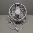 Honeywell TurboForce Air Circulator, Small Tabletop Fan, Quiet Personal Fan for Home or Office, 3 Speeds, 90 Degree Pivoting Head, White, HT-904