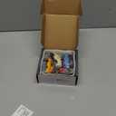 Elementoy 4-Pack Alloy Press and Go Toy Cars, Die-cast Collectible Model Race Cars, Birthday Christmas Holiday Party Gift for Kids 3+, Adults, and Collectors, Multi-Color (Cars #1 to #4)