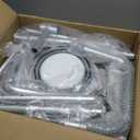 3 in 1 Commode Chair for Toilet with Arms, 500 lbs Bedside Commode Chair for Toilet with Bucket 4.4Qt, Width Adjustable Bedside Commode for Seniors, 21”-25“ Extra Large Width