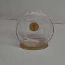 Niteangel Super-Silent Hamster Exercise Wheels - Quiet Spinner Hamster Running Wheels with Adjustable Stand for Hamsters Gerbils Mice Or Other Small Animals (M, Transparent)