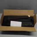 5 Tier Shoe Rack with Hook and Side Pocket,Shoe Organizer Space Saver Storage for 20-25 Pair Shoe Storage Shelf Sturdy Free Standing Long Shoe Rack Organizer for Closet,Entryway,Small Spaces (Black)