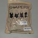 SHAPERX Women's Shapewear Bodysuit Tummy Control Seamless Zip-Up Body Shaper Waist Defining Silhouette