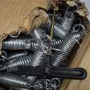 72 Piece Trampoline Springs Replacement - 5.5 Inch Heavy Duty Stainless Steel Springs with T-Hook and Pulling Tool Accessories