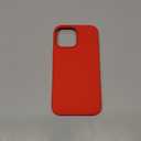 GUAGUA Compatible with iPhone 13 Pro Max Case 6.7 Inch Liquid Silicone Soft Gel Rubber Slim Microfiber Lining Cushion Texture Cover Shockproof Protective Phone Case for iPhone 13 Pro Max, Red