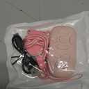 TikTok Scrolling Remote Control for iPhone and Android Smartphones, Bluetooth Page Turner for Kindle App, Camera Photo and Video Clicker for iPhone, and Samsung Neck Strap Included. (Pink)