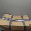 AOOG Front Seat Covers, Car Seat Covers Front Seats, Leather Seat Covers for Cars, Waterproof Seat Covers with Lumbar Support Universal Fit for Most Cars SUV Trucks(Front Pair, Beige&Black)