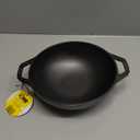 Lodge 9 Inch Cast Iron Mini Wok w/Loop Handles