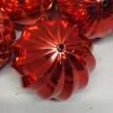 Extra Large Size Outdoor Christmas Ornaments, Oversized Huge Big Shatterproof Xmas Christmas Plastic Balls for Outside Lawn Yard Tree Hanging Decorations (4"/100mm, Red, 12 Packs)