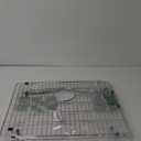 EBG1914 Stainless Steel Sink Grid and Protector, 19" x 14" With Rear Drain for Single Bowl Kitchen Sink Bottom