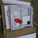 Washer and Dryer Pedestal with Pullout-Shelf - 27" W, 18" H, White Steel Universal Fit with Major Brands | Laundry Pedestal with Drain Pan & Hose | Washer Stand for Back Pain Relief, 800 lbs Capacity