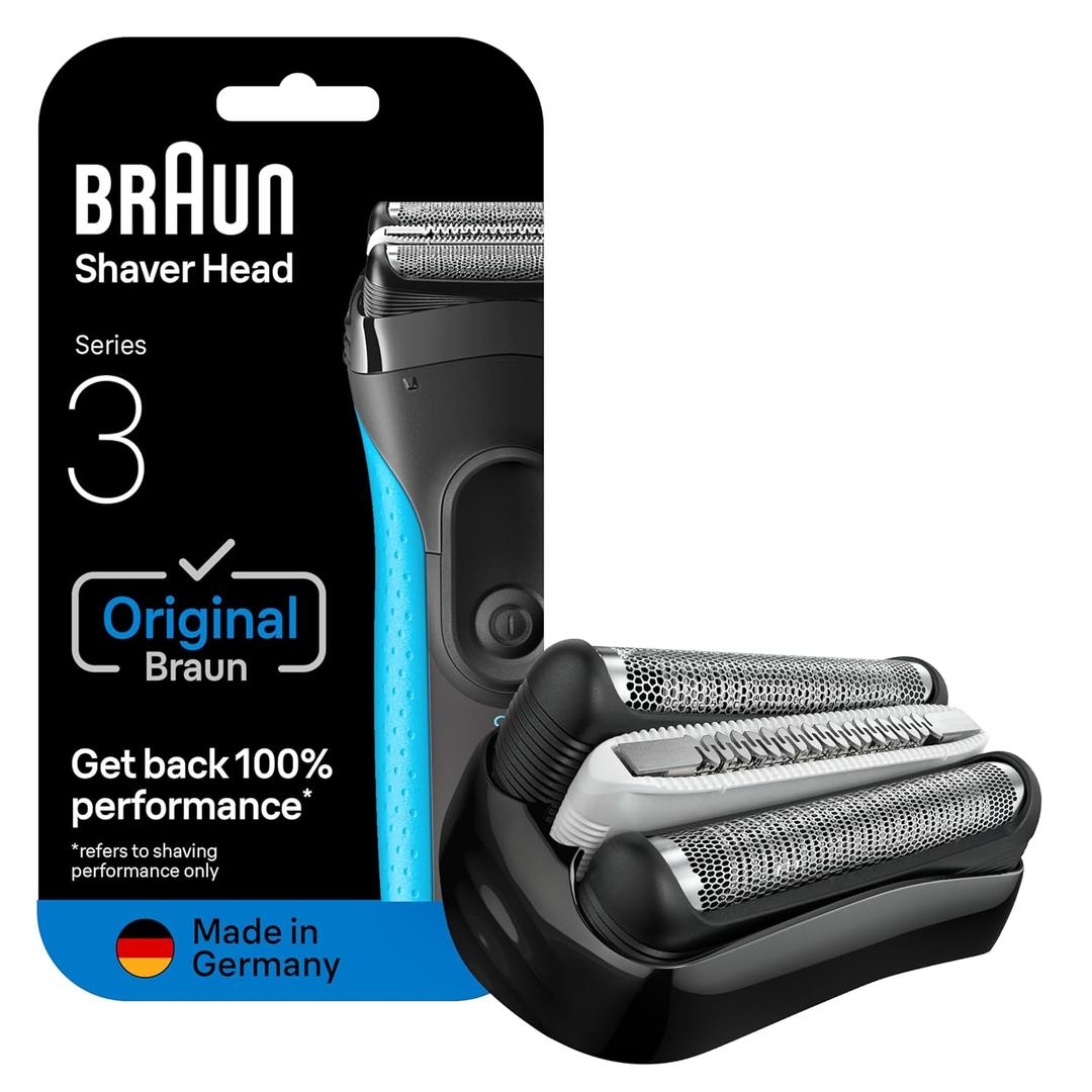 Braun Series 3 Pro Skin Electric Shaver Replacement Head - 32B - Compatible with Electric Razors 3000s, 3010s, 3040s, 3050cc, 3070cc, 3080s, 3090cc