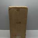 TRIROCKS Metal Candle Lantern 12'' High Decorative Outdoor Lantern Hanging Lantern with Tempered Glass for Christmas Home Decor Living Room Parties Events Tabletop Indoors Outdoors (Black Matte)