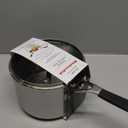 KitchenAid Induction Saucepan with Lid, 3 Quart, Brushed Stainless Steel