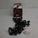 10.4 Ft Plastic Chain String Lights For Halloween Decorations,USB & Battery 175 LED Chain Lights with Timer,Purple Light 8 Modes Waterproof for Halloween Indoor Outdoor Skeleton Dog Party Decor