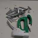 Heavy Duty 4 in 1 Staple Gun Larger Size, Effortless Operation - 1080 Force Adjustment, Stapler Gun for Upholstery, Carpentry, Wood, Fabric, Furniture, Wall & DIY with Remover & 4000 Staples