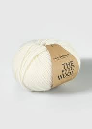 We Are Knitters 5 Pack of Petite Wool Yarn Balls  100% Soft Wool, Super Bulky Yarn for Cozy Knitting & Crochet Projects, Ideal for Warm Sweaters, Blankets, Scarves, and More (Natural)