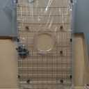 Serene Valley Sink Bottom Grid 24-1/8" x 12-5/8", Centered Drain with Corner Radius 1-1/2", Sink Protector NLW2412C