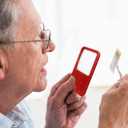 3X 5X with Light Magnifying Glass, Battery-Powered Portable LED Magnifying Glass (3pk), Suitable for The Elderly to Read, Examine, Coin, Jewelry, Explore, Close Work