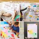 PATIKIL Wrapping Paper, 15" x 800"(66') 70 GSM Craft Paper Roll Kraft Packing Paper for Poster Bulletin Board, Gift Wrapping, Brown