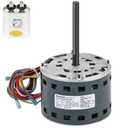 5KCP39GGZ183S Blower Motor for Carrier - 1/3 HP Conditioner Motor | 115V 60Hz 1075RPM 4 Speed | Replacement Furnace Blower Fan Motors | CWSE=CCWLE| Quiet Efficient Includes 1*Capacitor