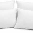 12 x 20 Pillow Inserts Set of 4  Rectangular Cushion Forms with Resilient Polyester Fill, Soft Support for Sofa, Bed & Lumbar Covers