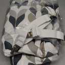 Ironing Board Cover and Pad 15"x54" Extra Thick Natural Cotton, Scorch and Stain Resistant Padding, Standard Size Iron Board Cover with Fasteners Heavy Duty Elastic Edge, Heatproof Foliage