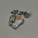 Door Chain Lock Heavy Duty, Security Heavy Duty Chain Door Latch for Front Door Inside Door with Key, Door Lock for Child, Puertas, Hotel, Bedroom,Window (Sliver,2 Pack)