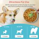 Natural Dog Dental Powder - Teeth Cleaning Powder - Removes Plaque and Tartar - Breath Freshener - Contains Probiotics to Fight Bad Breath - Large Size for Multi-Dog Households (7.05 Oz)