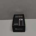 Maestri House Rechargeable Milk Frother with Stepless Speed Control, LunaFro Max Handheld Electric Foam Maker Waterproof Drink Mixer Foamer with Stand & Detachable Whisks for Lattes, Cappuccino (Space Gray)