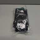 2 x adidas Unisex Stirrup Socks for Baseball, Softball & Team Sports (Black, L)