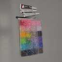 32000Pcs Resin Jelly Rhinestones for Bedazzling, Multicolor 3mm Flatback Gems for Diamond Art, Bedazzler Kit with 3Pcs 10ml B7000 Jewelry Glue for Nail Art Crafting Book Makeup