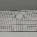 Sink Protector Grid 26-1/16" x 14-1/16", Rear Drain with Corner Radius 3-1/2", stainless steel sink grid for sink protectors