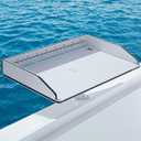 Bait Cutting Board Boat Table Bait Cutting Boards for Rod Holder Mount Bait Fillet Table for Fish Cleaning Station Boat Drink Bar and Grill Platform Marine Accessories Fishing Gifts (Black)