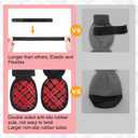 BEAUTYZOO Dog Socks to Prevent Licking Paws, Dog Shoes for Hot Pavement Small Medium Large Senior Dogs Booties, Non Slip Dogs Boots & Paw Protectors for Hardwood Floors Traction Control Indoor