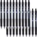 Smart Color Art 45 Pack Black Gel Pens, Retractable Medium Point Gel Ink Pens, Smooth Writing, Comfort Grip, Unisex