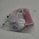 HOOSUN 4 Pack American Flag Bunting for Outside,3x6 FT Patriotic Bunting Flags Outdoor, Patriotic Presidents Day Decorations, Red White and Blue USA Pleated Fan Flag, American Flags Banners for Porch