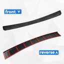 Rear Bumper Protector for 2025 2026 Subaru Forester (Not for Wilderness), ABS Trunk Door Scratch Guard, Easy-to-Install Rear Bumper Cover for Subaru Forester Accessories