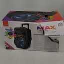 iLive Electronics Wireless Tailgate Party Speaker, LED Light Effects, Built-in Rechargeable Battery, Black (ISB380B)