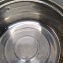 Steamer for Cooking, 3.0 Quarts Stainless Steel Steamer Pot, 2-Tier Food Steam Pots with Lid for Cooking Vegetables, Seafood, Soups, Stews and Pasta, 8.5 x 7.3 inch