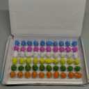 60PCS Small Hatching Dinosaur Eggs for Dinosaur Party Favors Birthday Christmas Goodie Bag Stuffers Classroom Carnival Prizes Bulk Pinata Fillers Novelty Grow in Water Dino Eggs with Toys Inside