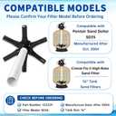 152229 Standpipe & Lateral Assembly Replacement, Compatible with Pentair Sand Dollar SD35 & Sta-Rite CristalFlo II 16" Pool Sand Filters