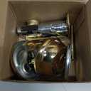 SCHLAGE B60N505 Deadbolt, Keyed 1 Side, Bright Brass - Door Dead Bolts